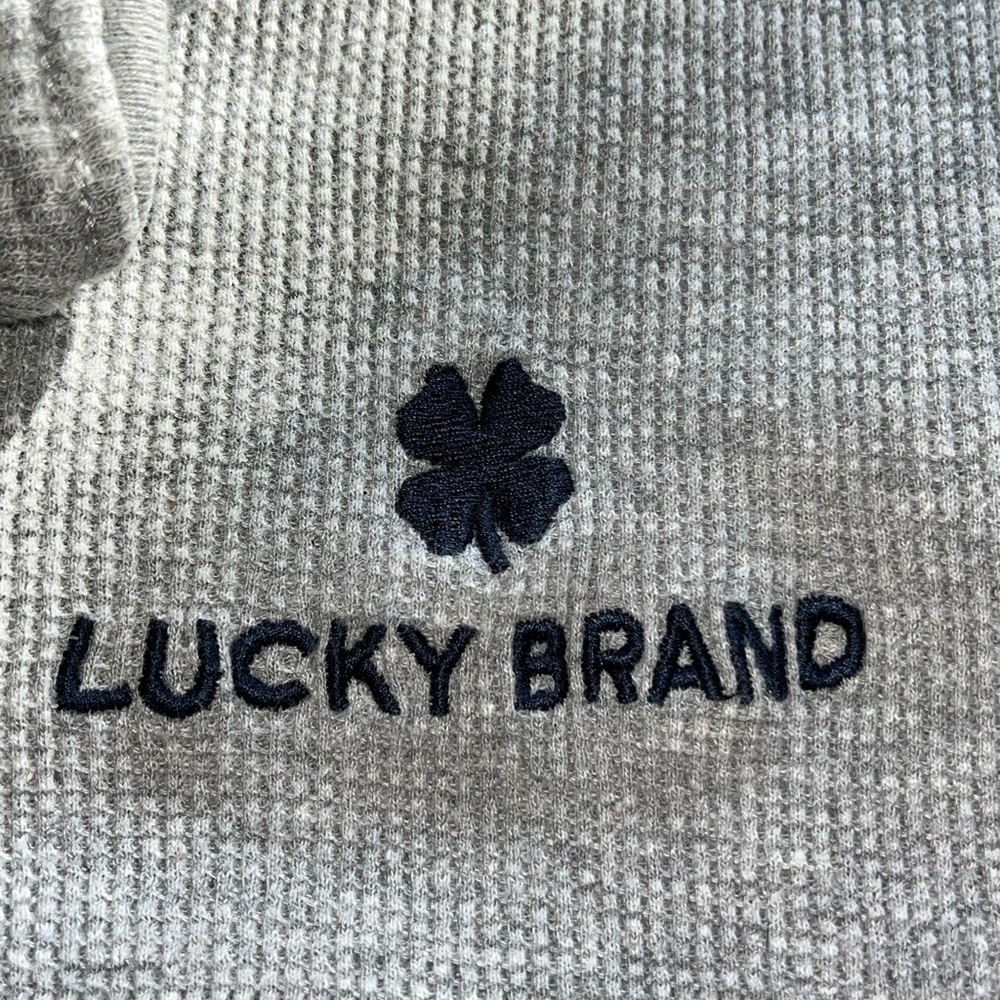 LUCKY Brand gray thermal top - XL - Picture 7 of 7